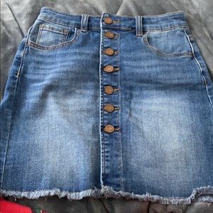 Jean skirt